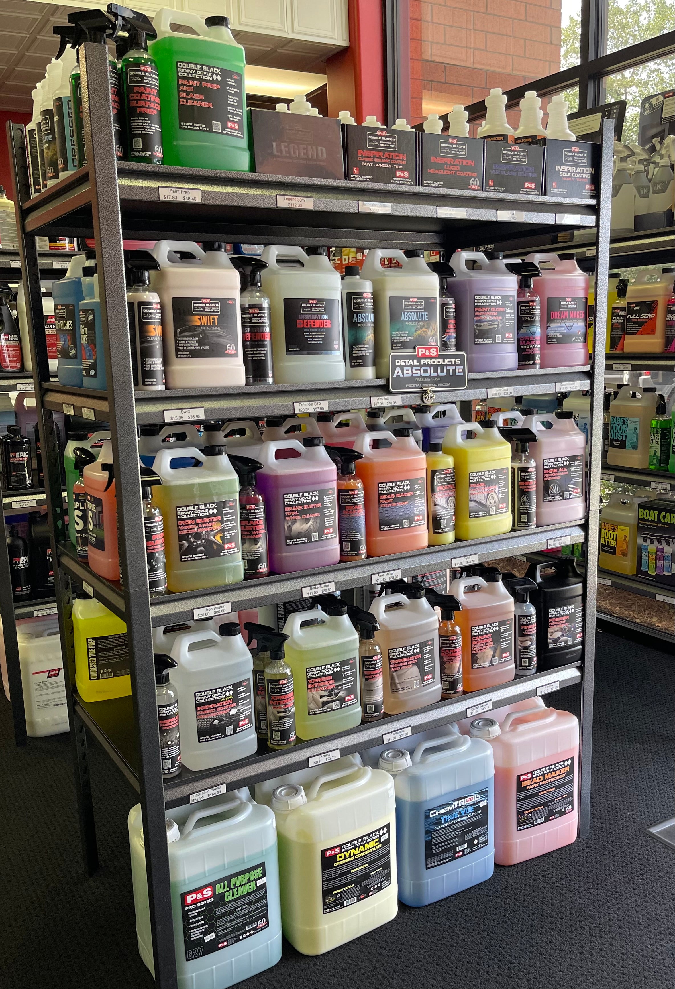 Auto detailing store supplies near me